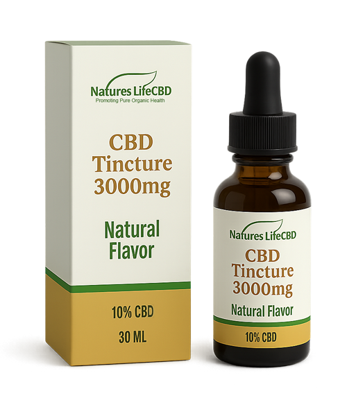 10% CBD Tincture Natural 30ML